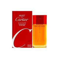 Cartier Must de Cartier Gold EDT naistele 50 ml hind ja info | Naiste parfüümid | kaup24.ee