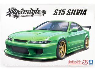 Сборнaя модель для склеивания Aoshima - Nissan Rodextyle S15 Silvia '99, 1/24, 06148 цена и информация | Конструкторы и кубики | kaup24.ee