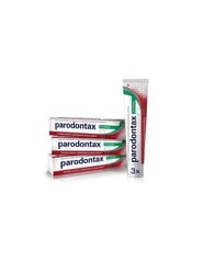 Parodontax Hambapasta veritsusvastane Fluoride Tripack 3 x 75 ml hind ja info | Suuhügieen | kaup24.ee