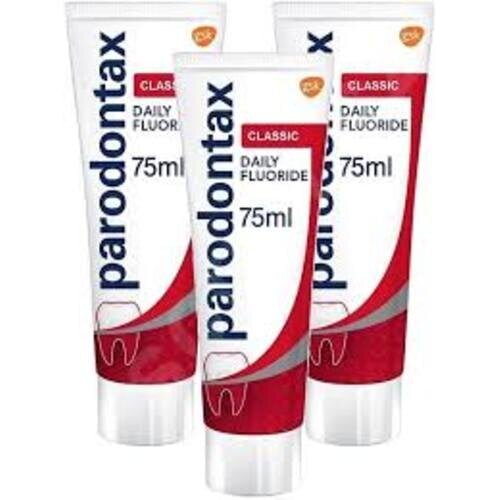 Fluoriidi- ja gluteenivaba hambapasta Parodontax Classic Tripack, 3 x 75 ml цена и информация | Suuhügieen | kaup24.ee