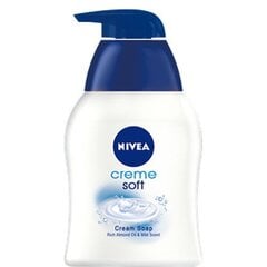 Kreemjas vedelseep Nivea Creme Soft 250 ml цена и информация | Мыло | kaup24.ee