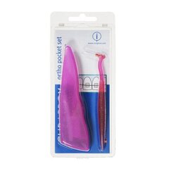 Curaprox Ortho Pocket Set 07,14,18 + UHS - Brush cleaning kit цена и информация | Для ухода за зубами | kaup24.ee