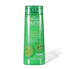 Pinguldav šampoon Garnier Fructis (Puresh Fresh Strenghehing Shampoo) 400 ml цена и информация | Garnier Защитные, дезинфицирующие средства, медицинские товары | kaup24.ee