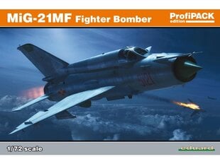 Сборная модель Eduard - MiG-21MF Fighter-Bomber, Profipack, 1/72, 70142 цена и информация | Конструкторы и кубики | kaup24.ee