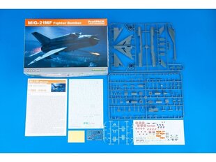 Сборная модель Eduard - MiG-21MF Fighter-Bomber, Profipack, 1/72, 70142 цена и информация | Конструкторы и кубики | kaup24.ee