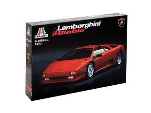 Сборная модель Italeri - Lamborghini Diablo, 1/24, 3685 цена и информация | Конструкторы и кубики | kaup24.ee