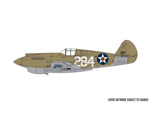 Airfix - Curtiss P-40B Warhawk, 1/72, 1/72, 01003B цена и информация | Конструкторы и кубики | kaup24.ee