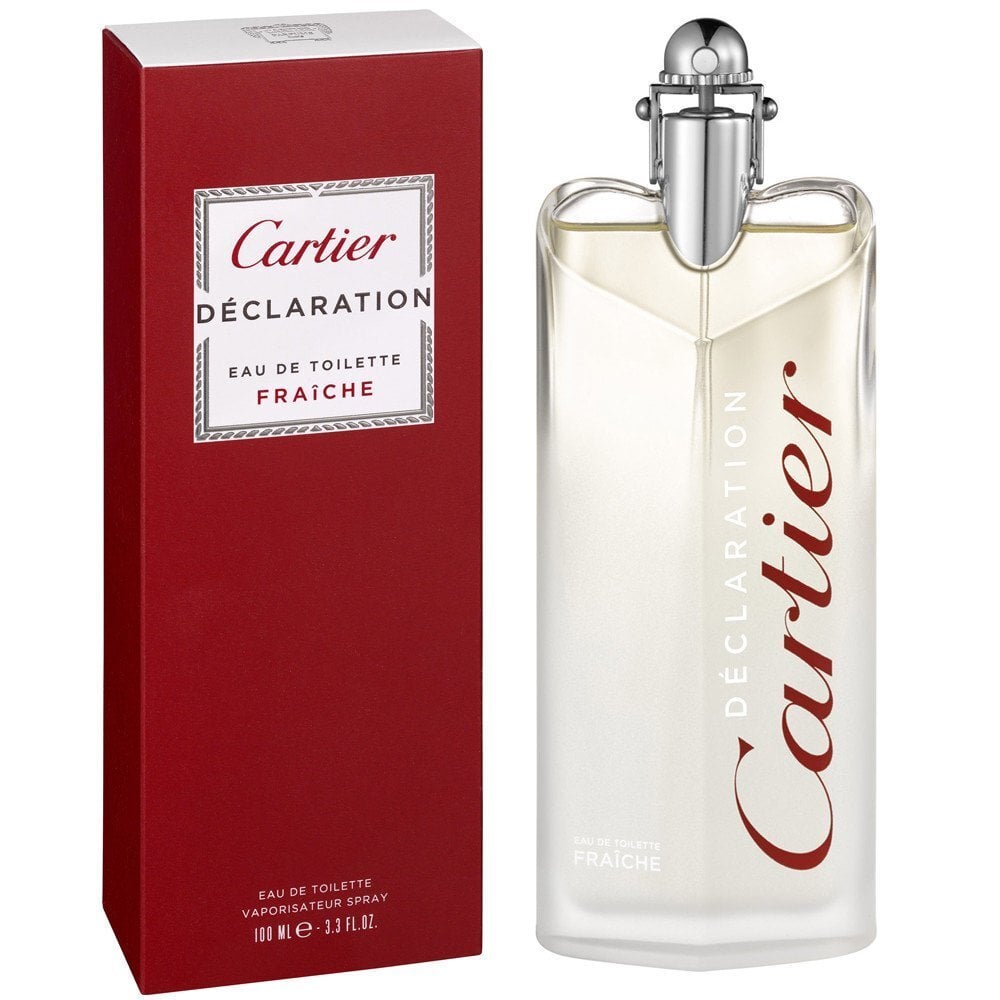 Tualettvesi Cartier Declaration Fraiche EDT meestele 100 ml цена и информация | Meeste parfüümid | kaup24.ee