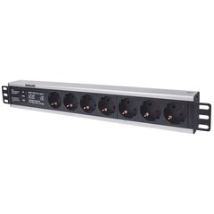 Toiteplokk Intellinet PDU 19" 1.5U 7x Schuko цена и информация | Удлинители | kaup24.ee