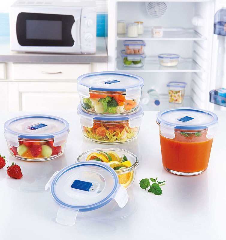 Õhukindel toidusäilituskarp Luminarc Pure Box Active, 420 ml hind ja info | Toidu säilitusnõud | kaup24.ee