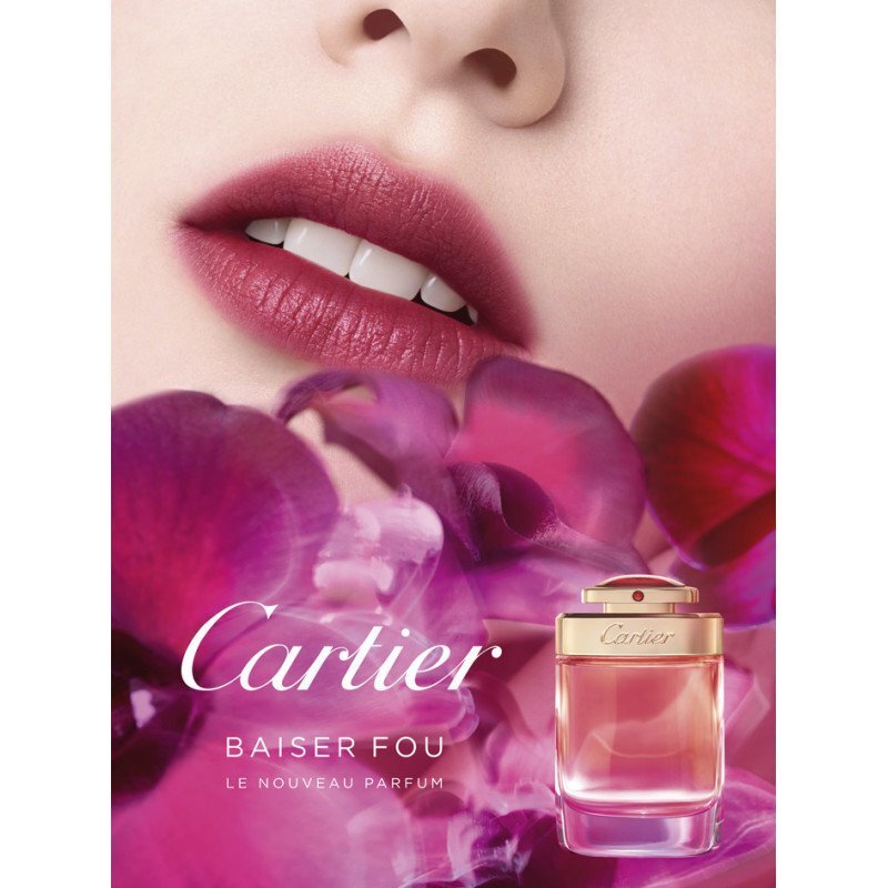 Parfüümvesi Cartier Baiser Fou EDP naistele 50 ml цена и информация | Naiste parfüümid | kaup24.ee