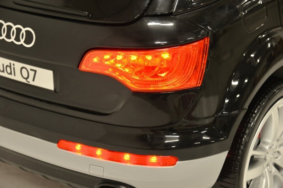 Laste elektriline auto Hecht Audi Q7, must цена и информация | Laste elektriautod | kaup24.ee