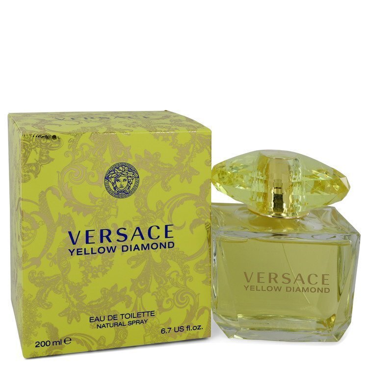 Parfüümvesi Versace Yellow Diamond EDT naistele, 200 ml цена и информация | Naiste parfüümid | kaup24.ee