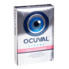 Nägemise heaks Ocuval Strong N30 kapslid hind ja info | Vitamiinid, toidulisandid, preparaadid tervise heaoluks | kaup24.ee