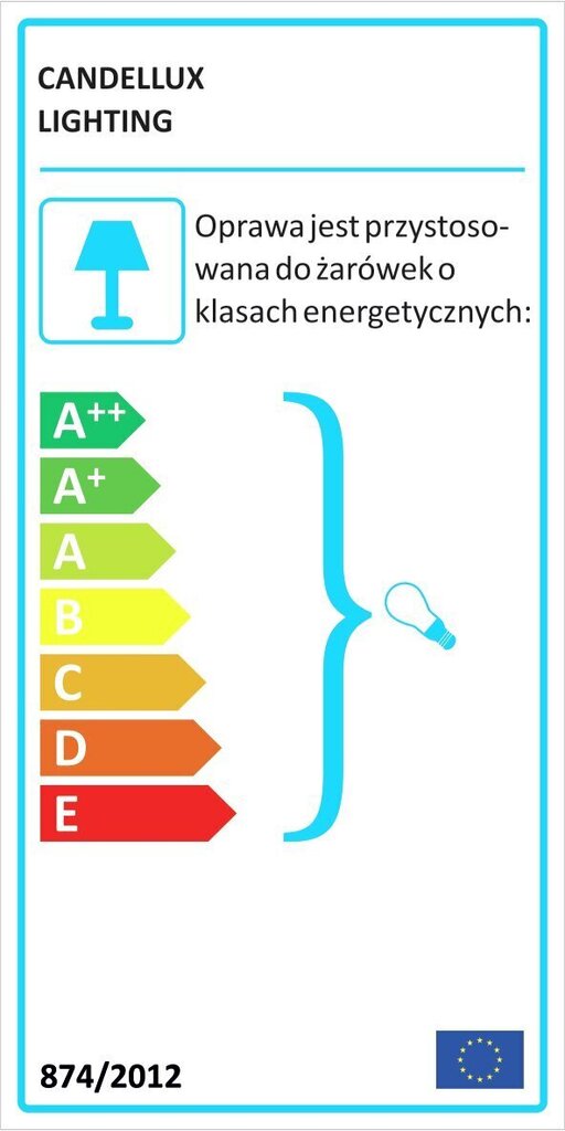 Candellux lighting valgusti Iner 41-79848 hind ja info | Laualambid | kaup24.ee