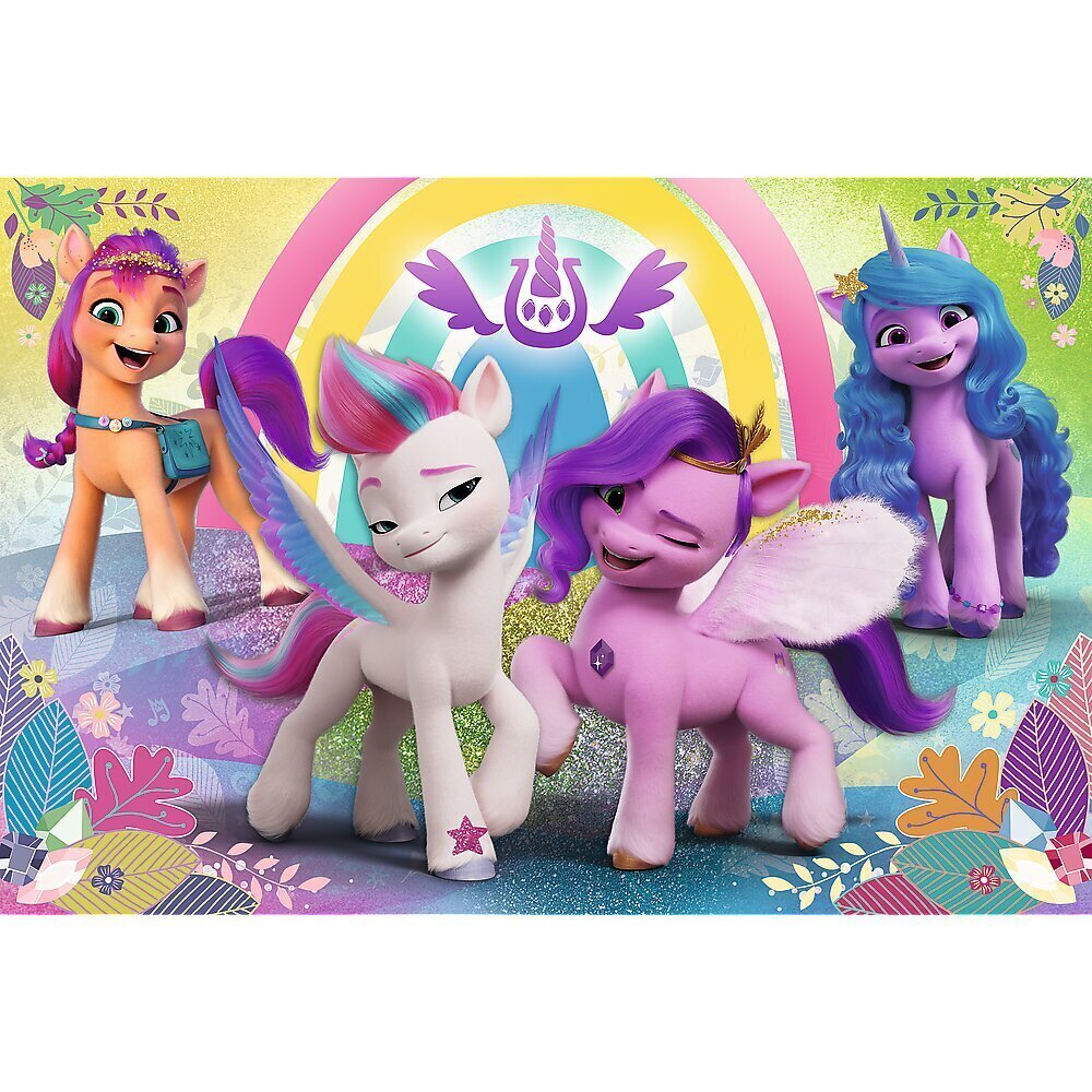 Pusle Trefl Minu väike poni (My Little Pony), 60 tk hind ja info | Pusled | kaup24.ee