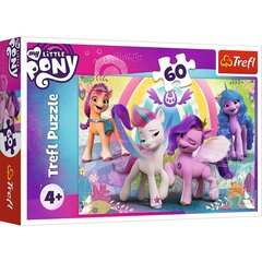 Pusle Trefl Minu väike poni (My Little Pony), 60 tk цена и информация | Пазлы | kaup24.ee