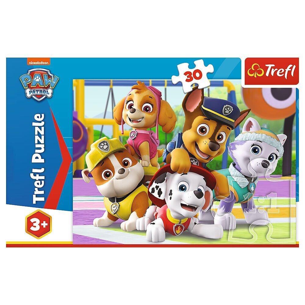 Puslede komplekt Trefl Käpapatrull (Paw Patrol), 30 tk hind ja info | Pusled | kaup24.ee