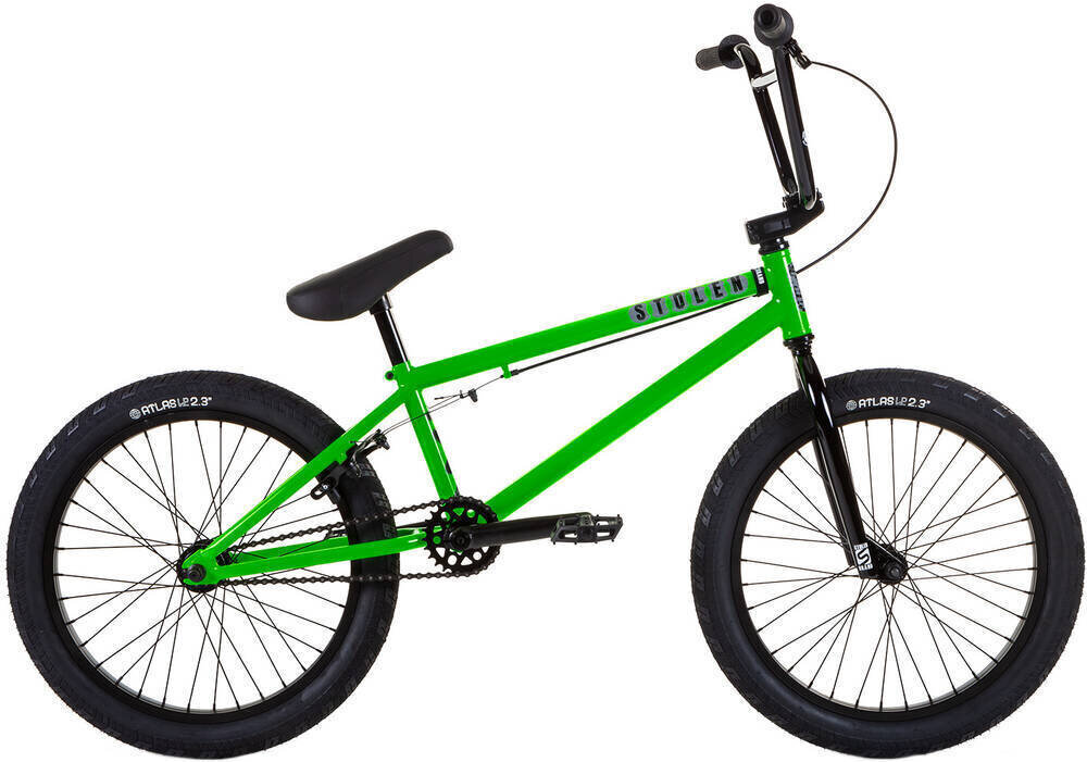 Stolen Casino 20 '' 2022 BMX Freestyle jalgratas, Gang Green hind ja info | Jalgrattad | kaup24.ee