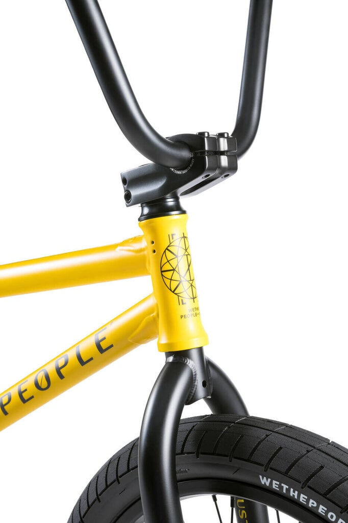 Wethepeople Justice 20 "2021 BMX Freestyle jalgratas, Matt Taxi Yellow цена и информация | Jalgrattad | kaup24.ee