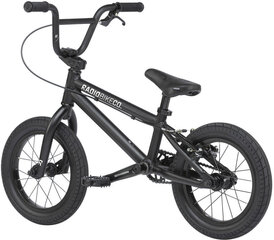 Radio Dice 14 "2021 BMX Freestyle jalgratas, Matt Black hind ja info | Jalgrattad | kaup24.ee