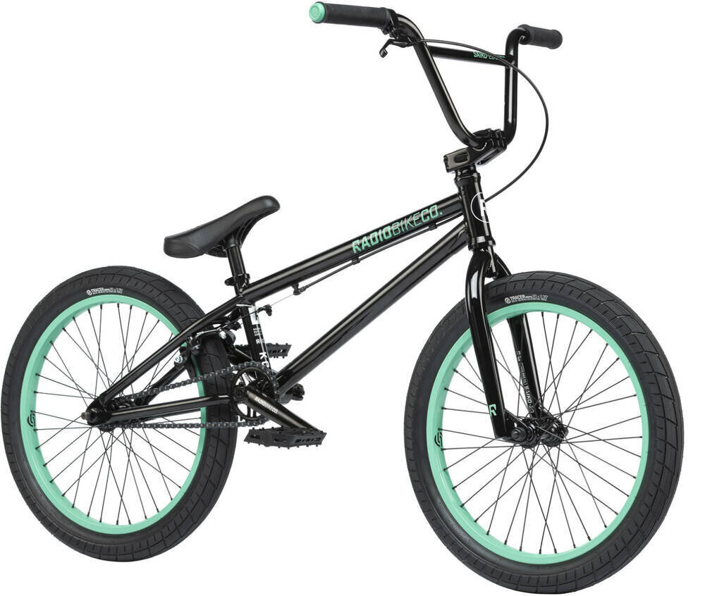 Raadio Saiko 20 "2021 BMX Freestyle ratas, must hind ja info | Jalgrattad | kaup24.ee