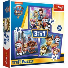 Pusle komplekt Trefl, 3 tk, Paw Patrol цена и информация | Пазлы | kaup24.ee