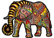 Puidust pusle Maagiline elevant, 245 osa цена и информация | Pusled | kaup24.ee