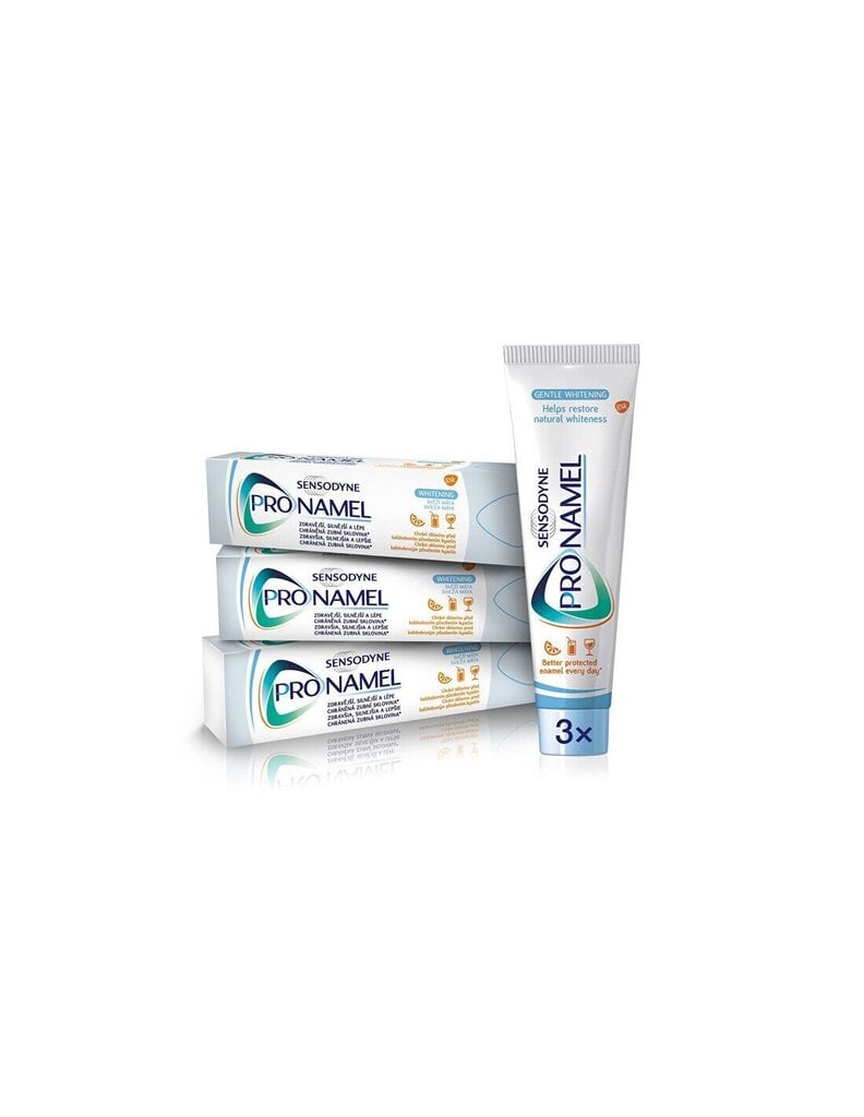 Sensodyne Valgendav hambapasta Prothamel Whitening Tripack 3 x 75 ml hind ja info | Suuhügieen | kaup24.ee