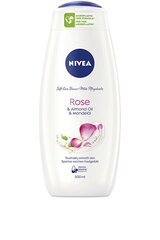 Гель для душа Nivea Уход и розы, 250 мл цена и информация | Масла, гели для душа | kaup24.ee