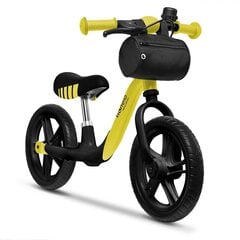 Tasakaaluratas Lionelo Arie, Yellow Lemon цена и информация | Балансировочные велосипеды | kaup24.ee
