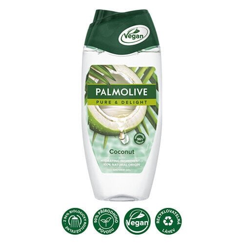 Palmolive Pure & Delight Coconut (dušigeel) 250 ml цена и информация | Dušigeelid, õlid | kaup24.ee