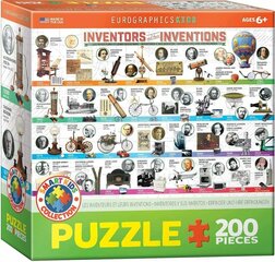 Pusle Eurographics, 6200-0724, Inventors and their Inventions, 200 tk hind ja info | Pusled | kaup24.ee