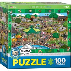 Pusle Eurographics, 6100-0542, A Day at the Zoo, 100 tk цена и информация | Пазлы | kaup24.ee