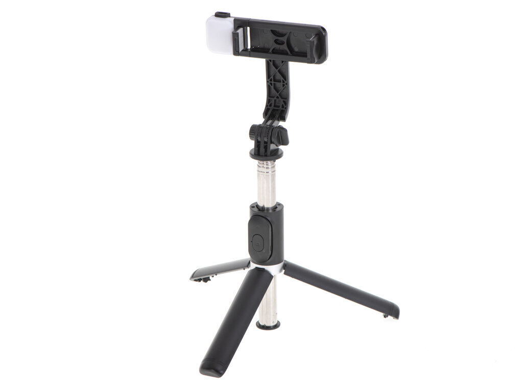 Selfie stick statiiv musta taustavalgusega hind ja info | Selfie sticks | kaup24.ee