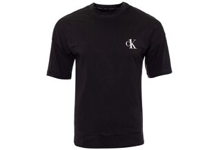 Мужская футболка Calvin Klein S/S Crew Neck Black 000NM1793E 001 17456 цена и информация | Мужские футболки | kaup24.ee