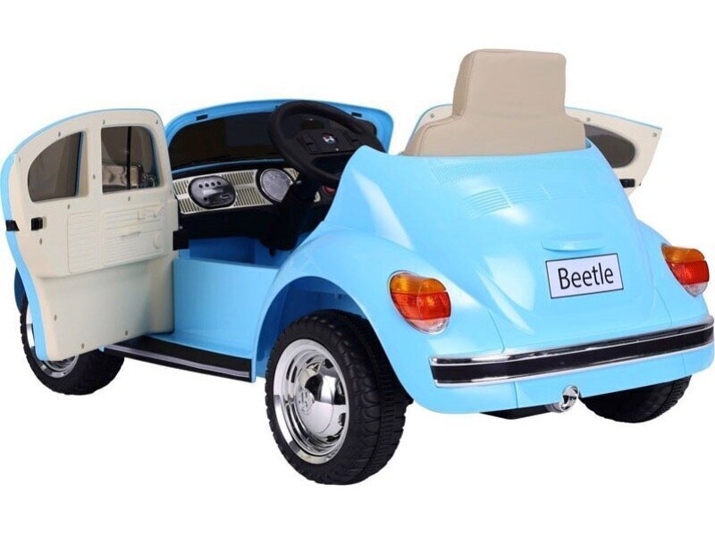 Volkswagen Beetle Classic 12v, sinine цена и информация | Laste elektriautod | kaup24.ee