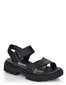 Naiste sandaalid Remonte, mustad цена и информация | Naiste sandaalid | kaup24.ee
