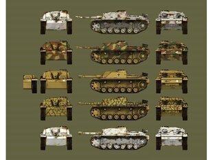 Сборная пластиковая модель Das Werk - Sturmgeschütz III Ausf.G Sturmhaubitze 42, 1/35, 35021 цена и информация | Конструкторы и кубики | kaup24.ee