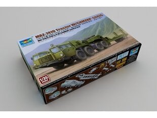 Сборная пластиковая модель Trumpeter - MAZ7410 Tractor W/CHMZAP-5247G, 1/35, 01056 цена и информация | Конструкторы и кубики | kaup24.ee