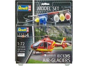 Revell - EC 135 Air-Glaciers Model Set, 1/72, 64986 hind ja info | Klotsid ja konstruktorid | kaup24.ee