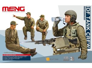 Сборная пластиковая модель Meng Model - IDF Tank Crew (4 figures), 1/35, HS-002 цена и информация | Конструкторы и кубики | kaup24.ee