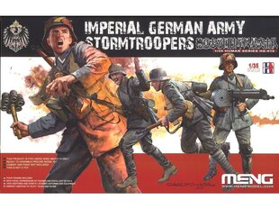 Сборная пластиковая модель Meng Model - Imperial German Army Stormtroopers, 1/35, HS-010 цена и информация | Конструкторы и кубики | kaup24.ee