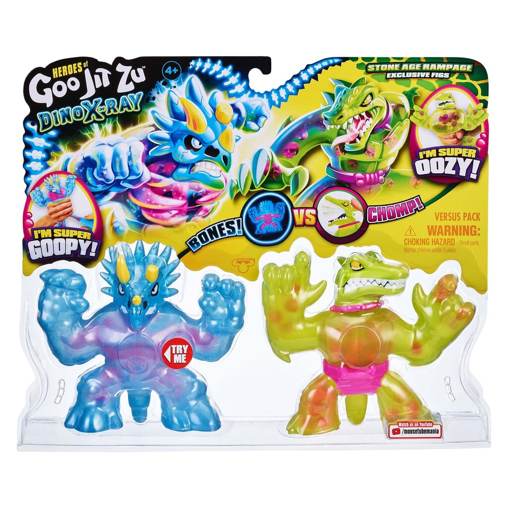 Kangelasfiguurid Dino X-Ray Heroes Of Goo Jit Zu DC, W5 hind ja info | Poiste mänguasjad | kaup24.ee