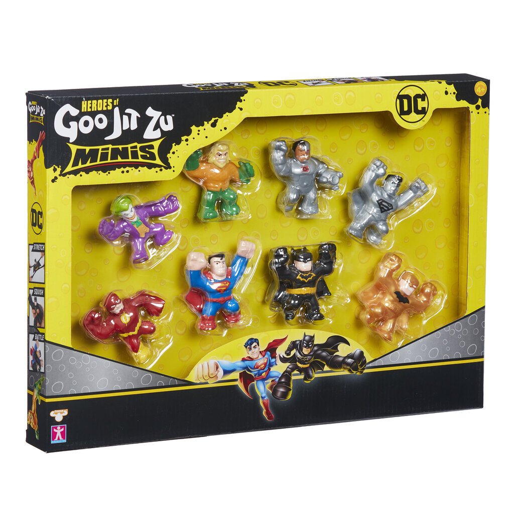 Minifiguuride komplekt Heroes Of Goo Jit Zu DC, 8 tk. hind ja info | Poiste mänguasjad | kaup24.ee