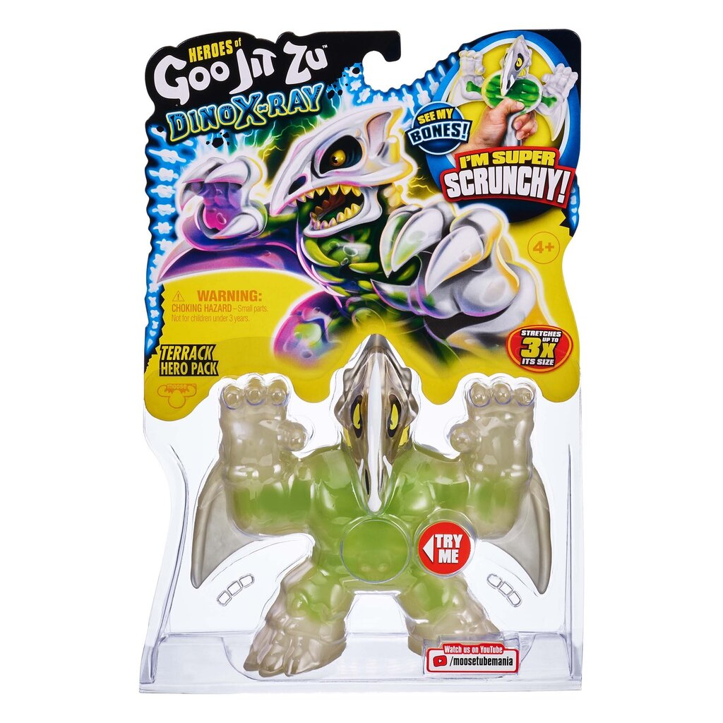 Kangelase kujuke Dino X-Ray Heroes Of Goo Jit Zu DC, W5 hind ja info | Poiste mänguasjad | kaup24.ee