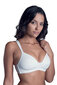 Naiste pehme rinnahoidja, vormitud, tugikaarteta, Lisca Victoria, valge hind ja info | Rinnahoidjad | kaup24.ee