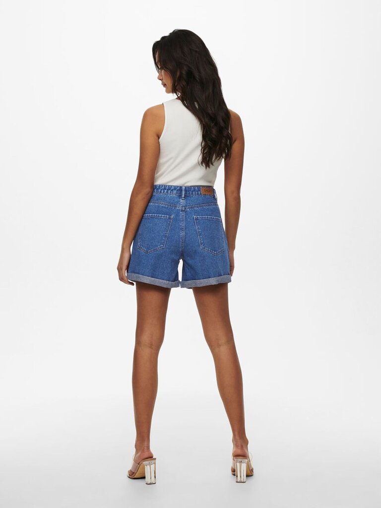 Naiste lühikesed teksapüksid Only 15230571*01, sinine 5715095459637 hind ja info | Naiste lühikesed püksid | kaup24.ee
