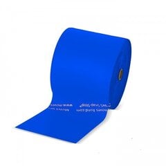 Резина сопротивления без латекса, 45.5 м, синяя цена и информация | Фитнес-резинки, гимнастические кольца | kaup24.ee