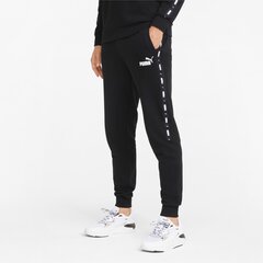 Брюки Puma Ess+ Tape Sweatpants Black 847388 01 цена и информация | Puma Мужская одежда | kaup24.ee